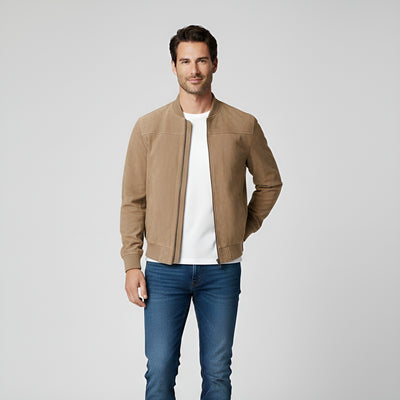 Hugo™ | Veste en Suède Véritable