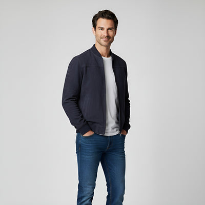 Hugo™ | Veste en Suède Véritable