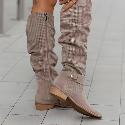 CAMILLE™ | BOTTES SUÉDÉES BOHÈMES