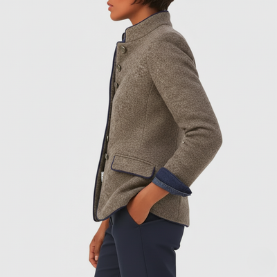 Clémence™ | GILET STRUCTURÉ ET RAFFINÉ