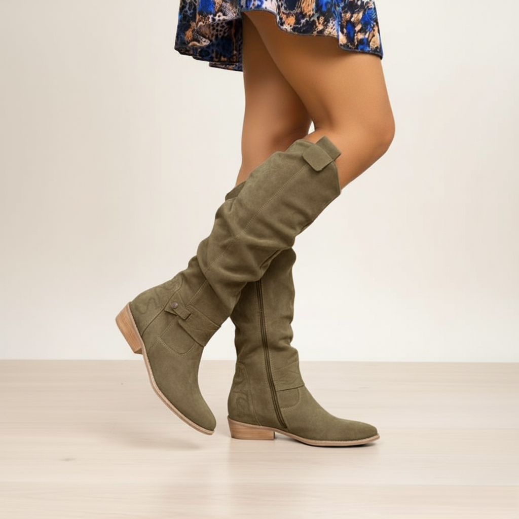 Amélie™ | BOTTES EN SUÈDE CHALEUREUSES ET CONFORTABLES